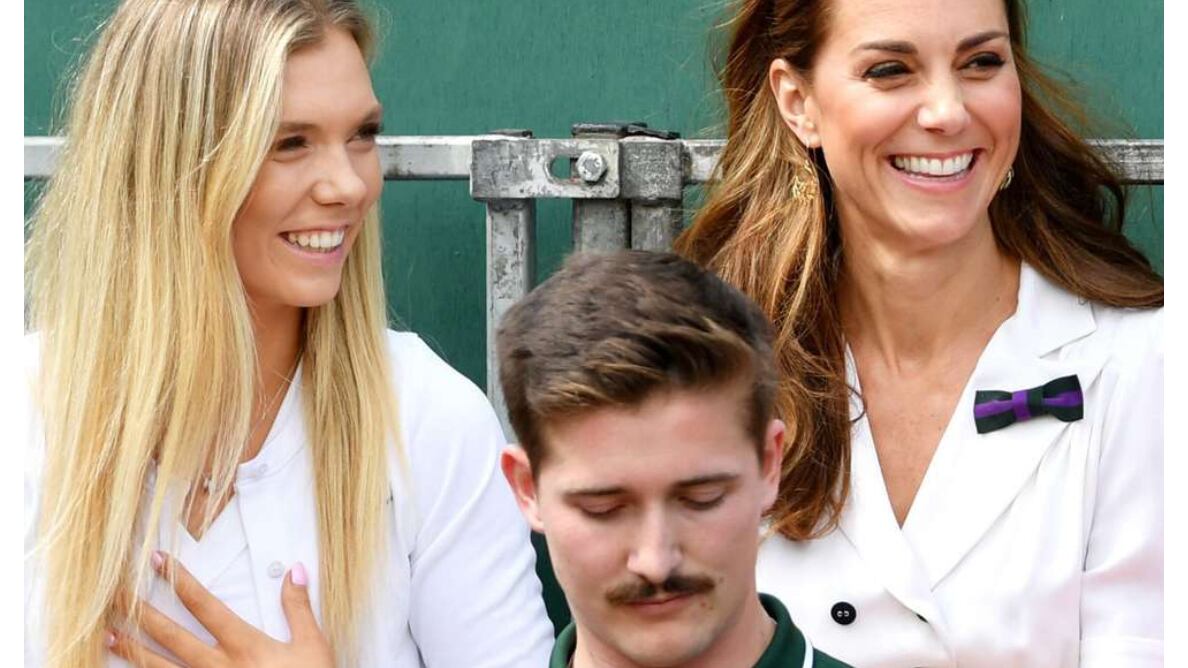 La tenista Katie Boulter compartió una alegre velada con Kate Middleton en Wimbledon.