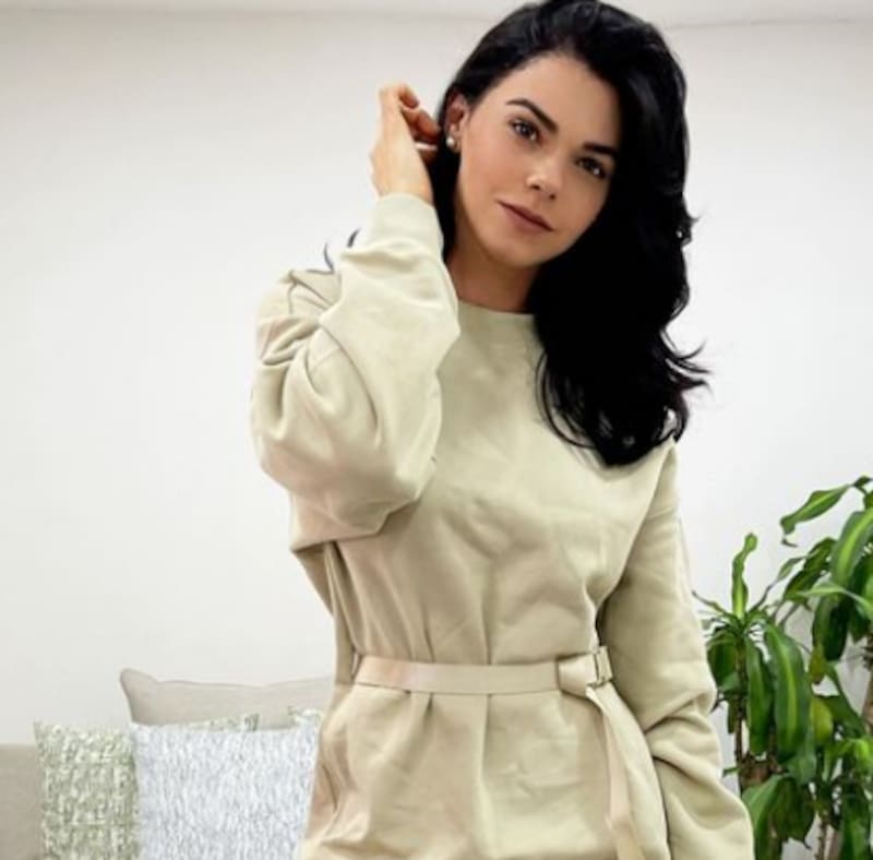 Livia Brito es acusada de agredir a un reportero mexicano; ella lo niega - Créditos: Instagram