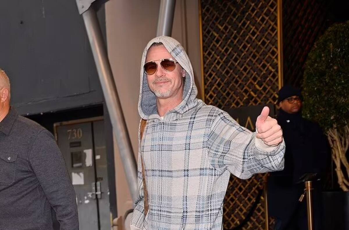 Brad Pitt se muestra más feliz que nunca tras ser visto con su nueva conquista