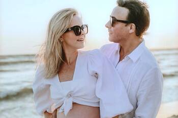 Adal Ramones da la bienvenida a su cuarto hijo a los 61 años