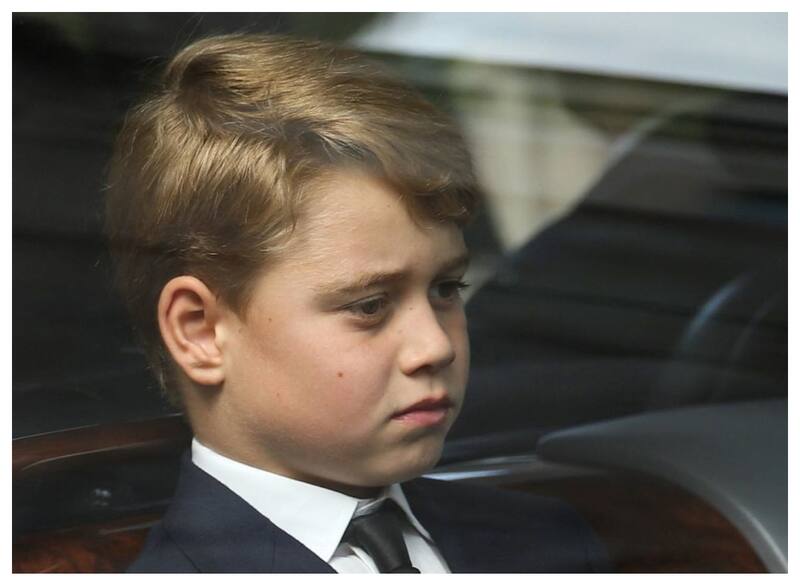 Al príncipe George le encanta pintar.