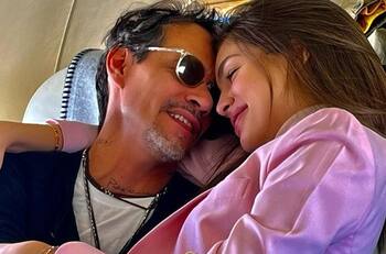 Nadia Ferreira y Marc Anthony tienen un alocado y movido inicio de año en Londres