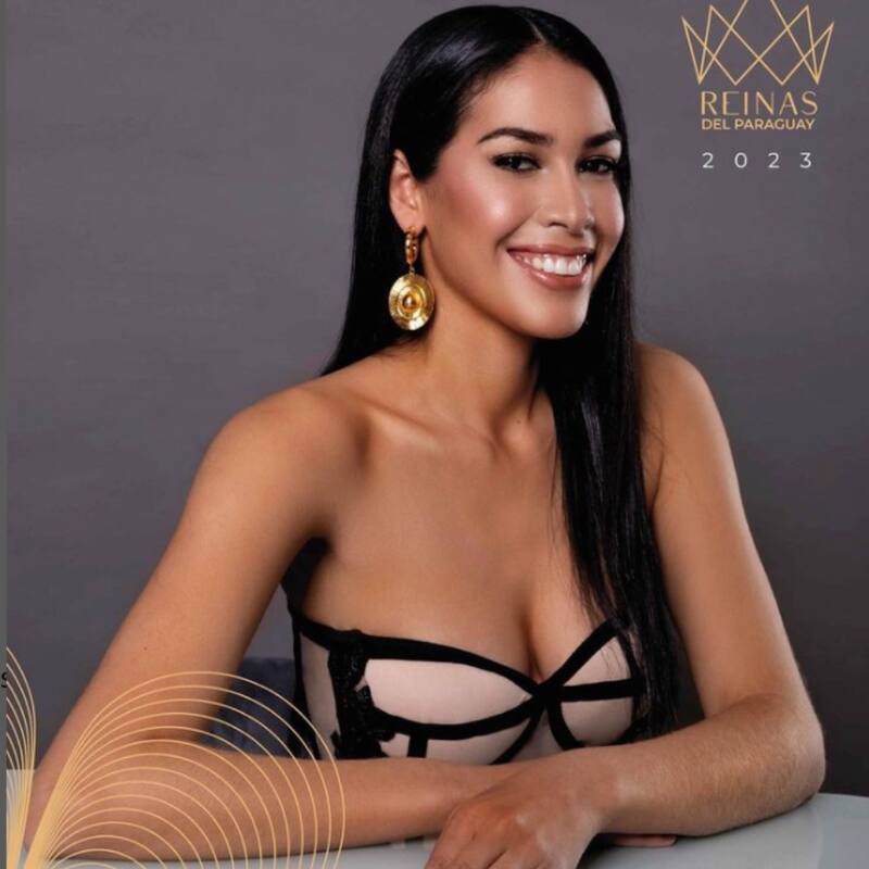 Candidata a Miss Universo Paraguay 2023.