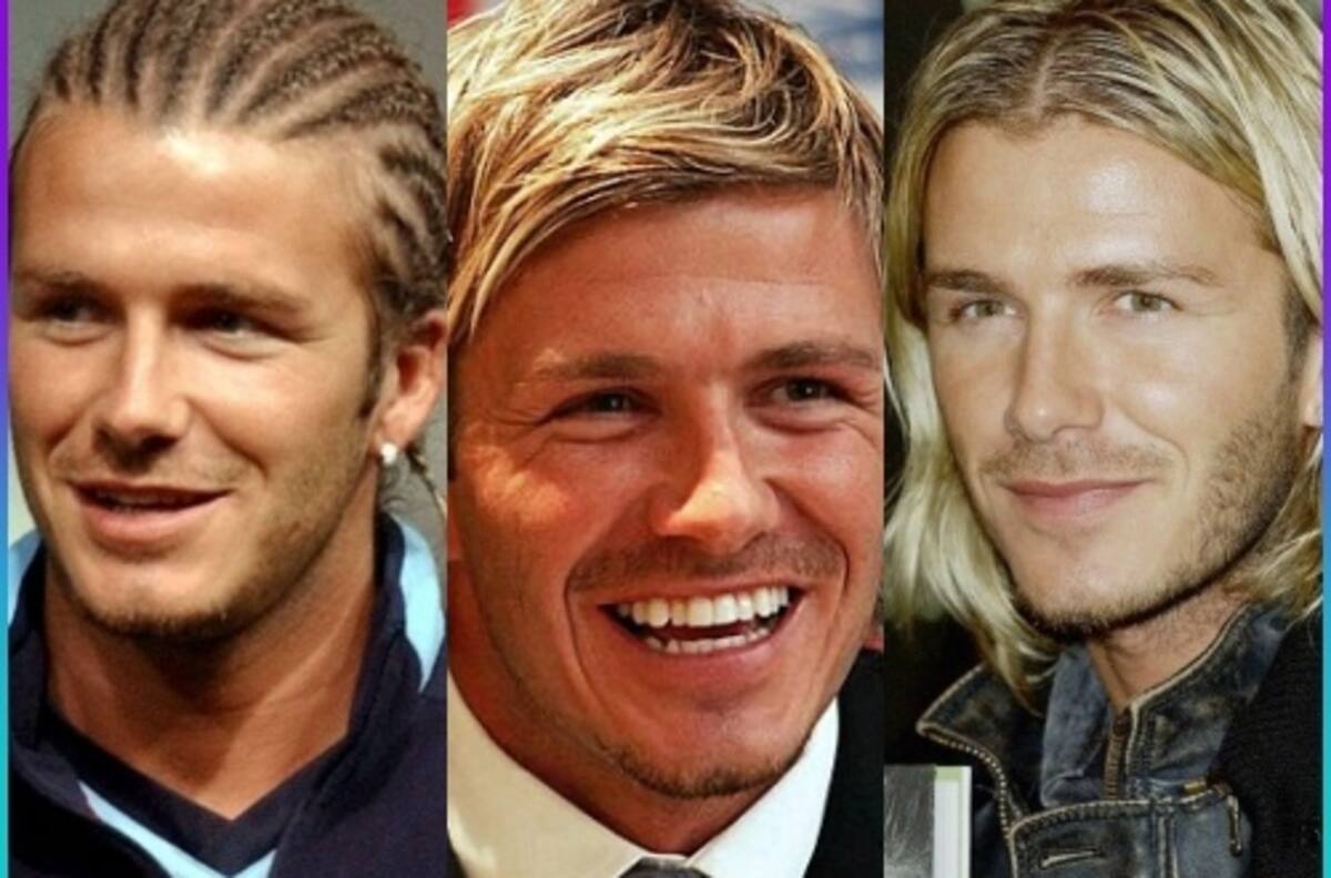 Los extravagantes looks de los que David Beckham se arrepiente