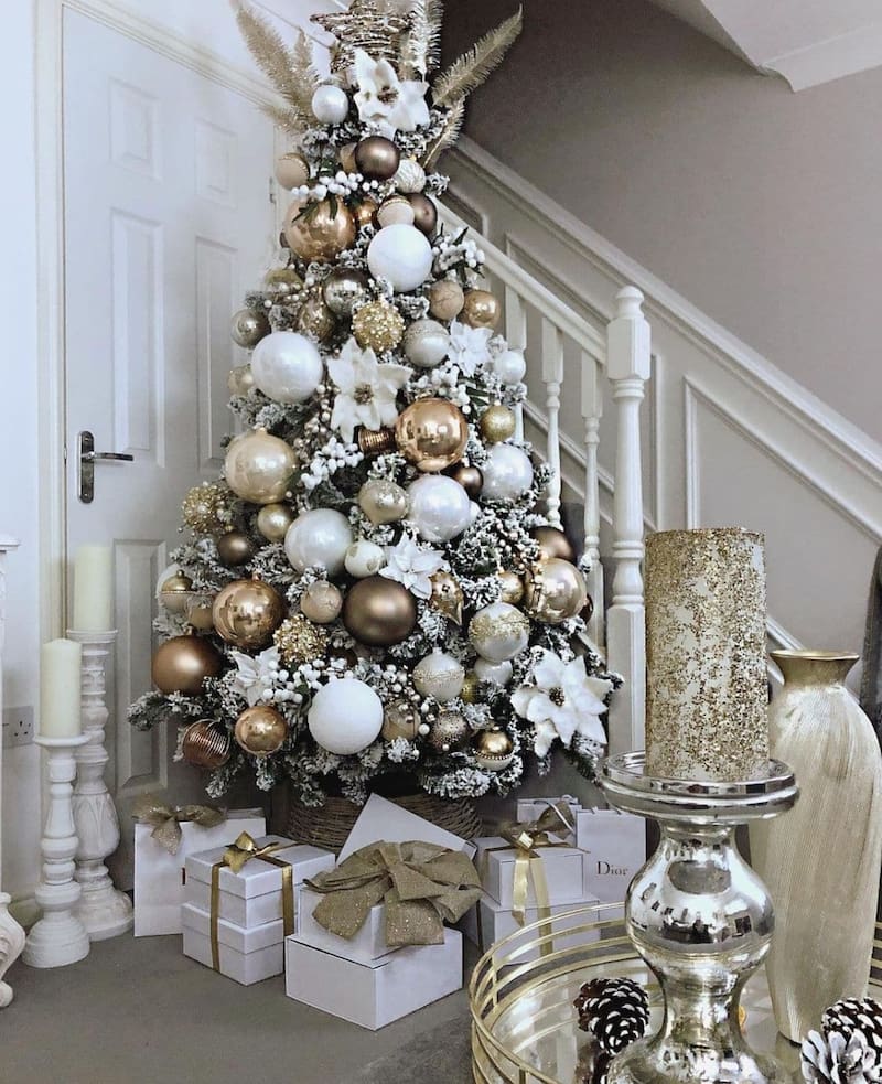 El árbol de Navidad está lleno de simbolismo - Créditos: Instagram: DecoracionArbolitos