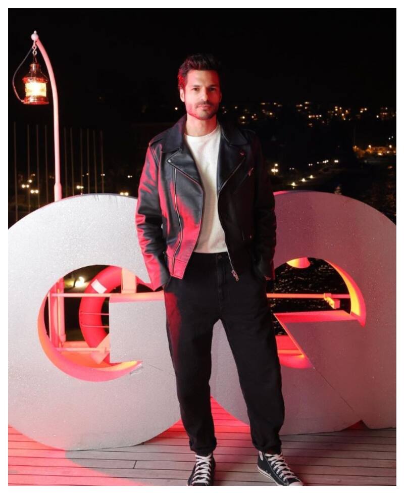 Serkan Cayoglu, primera figura de la serie Amar es primavera (Kiraz Mevsimi), fue uno de los invitados a la gala nocturna.