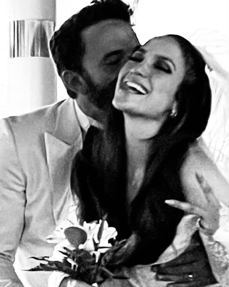 Los detalles de la boda de JLo y Ben Affleck - Créditos: Instagram