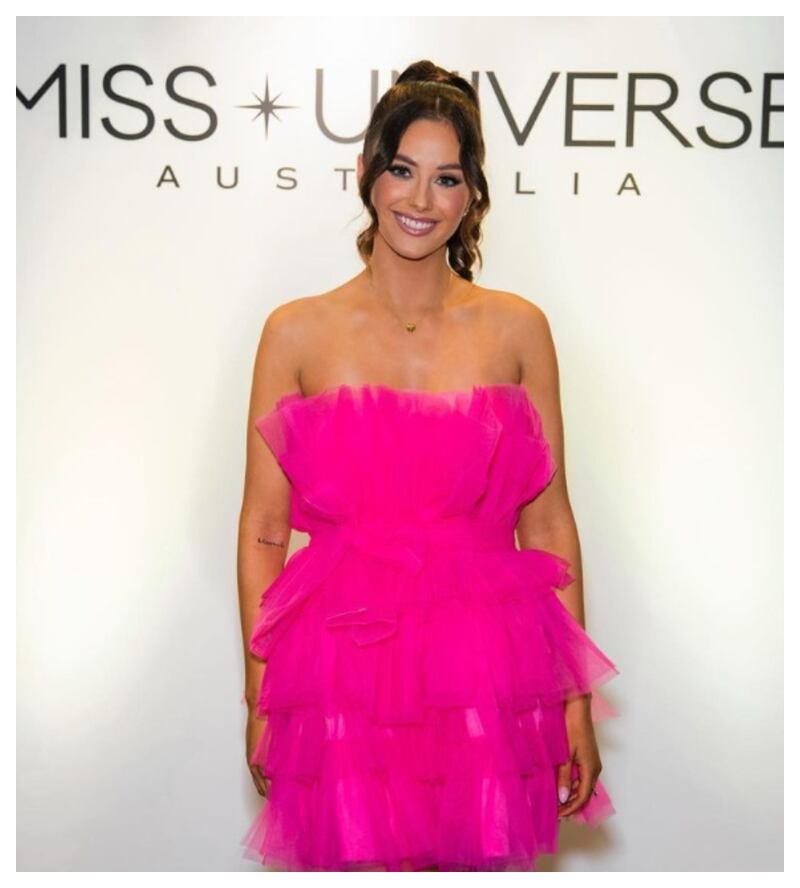 La candidata a Miss Australia Maddisson Cottle es una joven emprendedora de Melbourne.