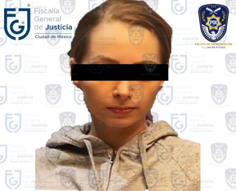 YosStop La influencer actualmente se encuentra recluida en el penal de Santa Martha Acatitla, en la Ciudad de México. - Créditos: Twitter Fiscalía General de Justicia de la Ciudad de México
