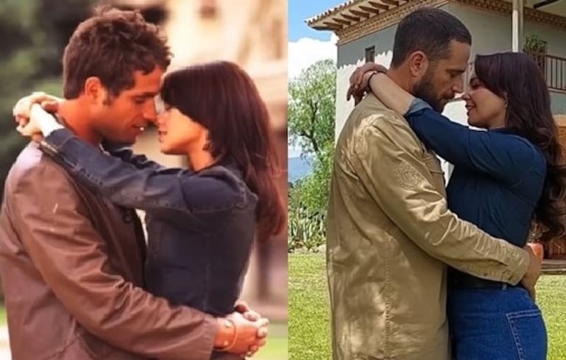 Pasión de Gavilanes 2: los Reyes-Elizondo vuelven a los besos 17 años después Michel Brown y Natasha Klauss reviven el pasado - Créditos: Instagram