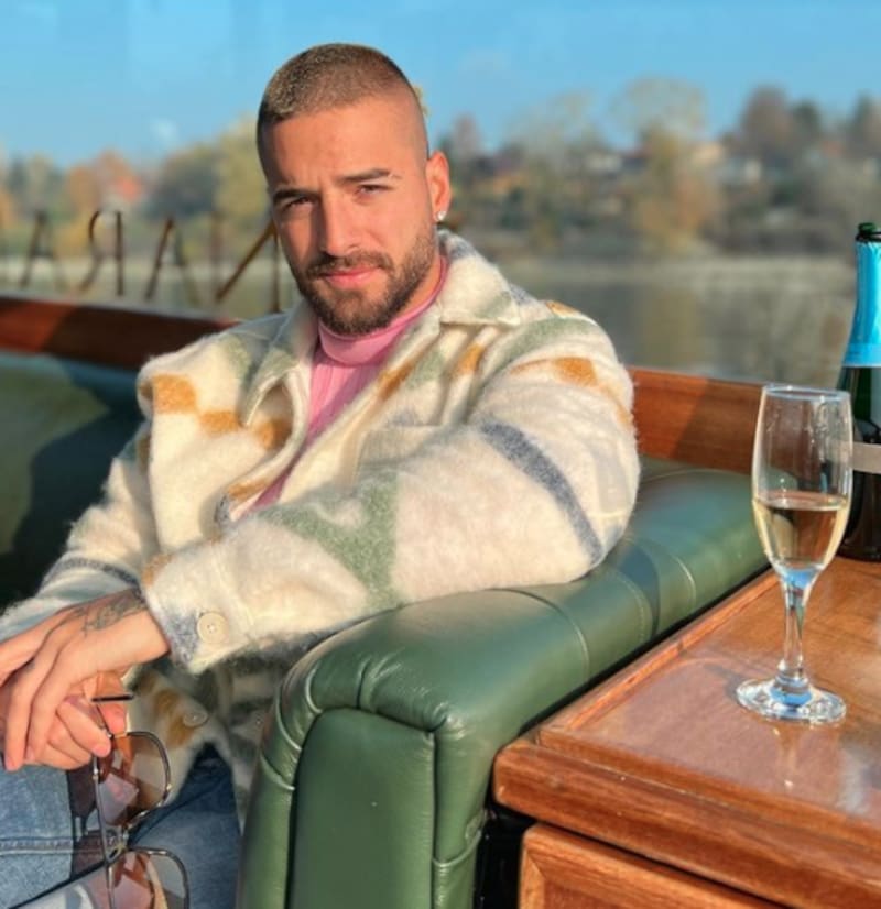 Maluma presenta a su nueva novia - Créditos: Instagram Maluma