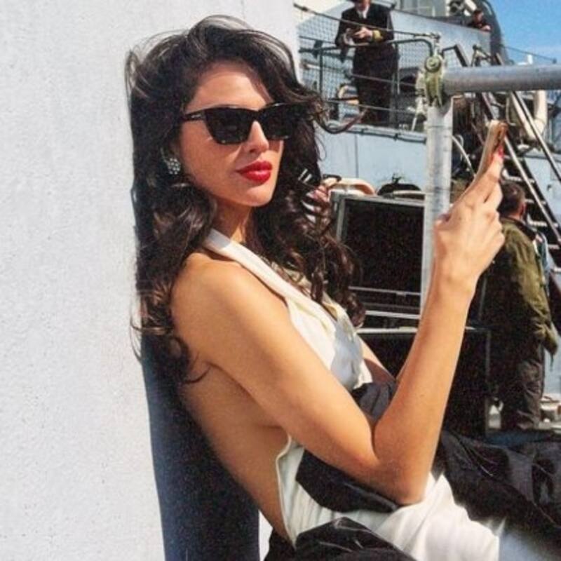 Eiza González conquista Londres con un look muy fresco y cómodo - Créditos: Instagram