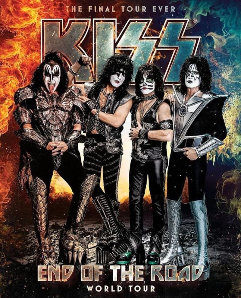 Kiss La banda tuvo que posponer nuevamente su tour de despedida. - Créditos: Instagram @kissonline