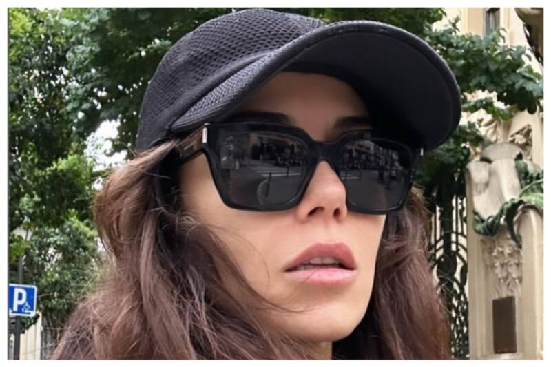 Cansu Dere en Madrid. La actriz turca ha estado varios días en la capital española. Este fin de semana gozará de las celebraciones de San Juan.