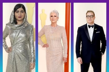 Los arriesgados looks de las celebridades en su paso por la alfombra champán de los Óscar 2023
