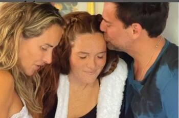 Cristian de la Fuente envía conmovedor mensaje a su hija tras salir del hospital