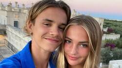 Romeo Beckham confirma que volvió con su ex tras cuatro meses de separación