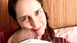 Irán Castillo presume cómo ha crecido su bebé a cuatro meses de nacer