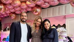 Maite Perroni celebra su primer baby shower en compañía de estos famosos
