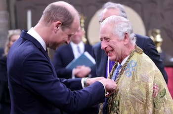 El rey Carlos le dio un tierno saludo de cumpleaños al príncipe William