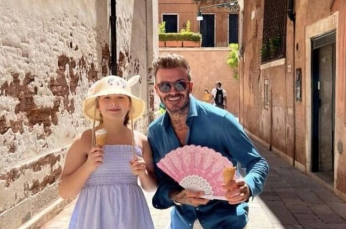 David Beckham se disculpa con su esposa por la especial cita que está teniendo