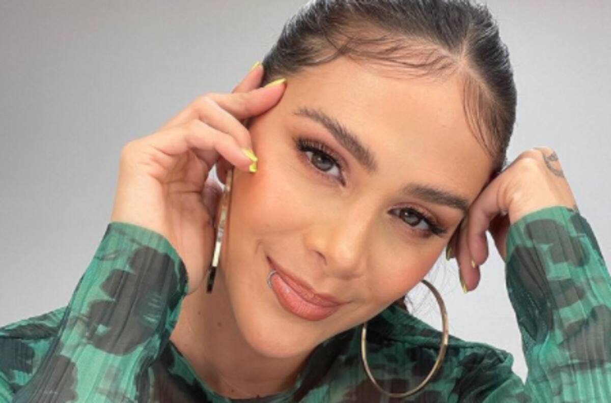Greeicy hace un jocoso baby bump a ritmo de Olga Tañon y fans lo celebran