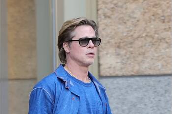 Brad Pitt luce tranquilo en Los Ángeles tras graves acusaciones de Angelina Jolie