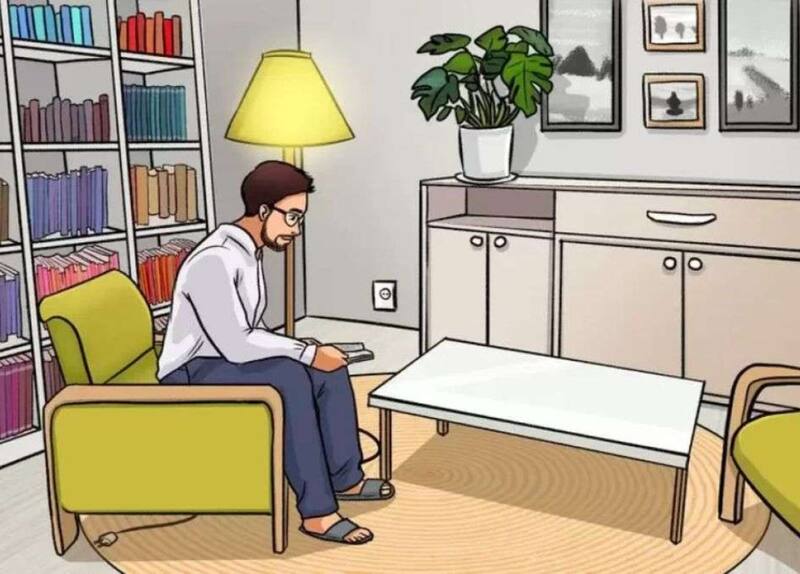 Encuentra el error en esta habitación.