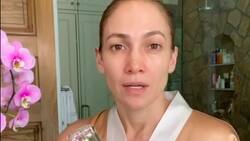 JLo comparte video sin filtros ni maquillaje y preocupa su apariencia cansada y ojerosa