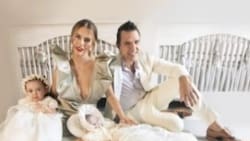 Claudia Álvarez y Billy Rovzar festejan en grande el bautizo de sus tres hijos