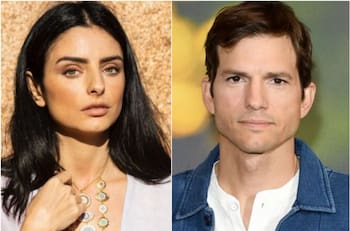 La reacción de Ashton Kutcher a la inesperada declaración de amor de Aislinn Derbez