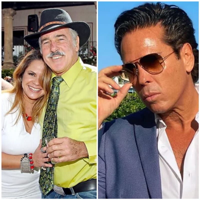 Roberto Palazuelos hace grave acusación en contra de la esposa de Andrés García - Créditos: Especial