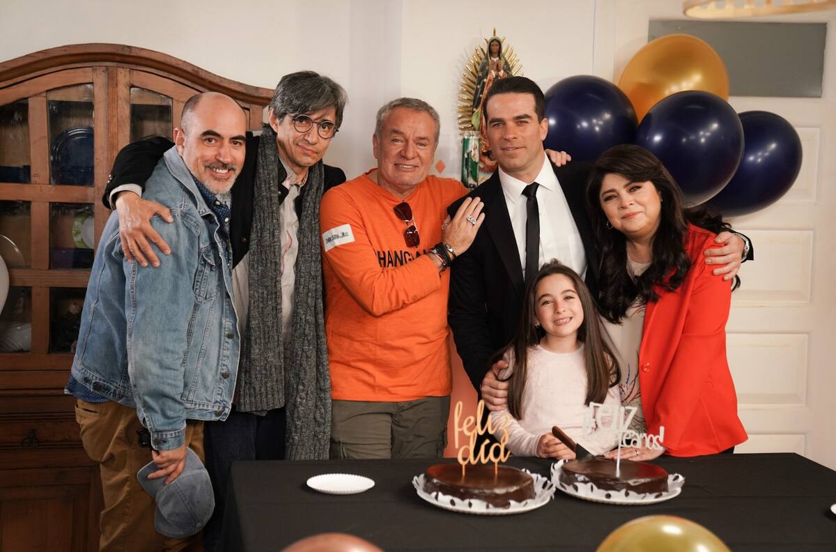 Alejandro Nones celebra su cumpleaños en medio de las grabaciones de ‘Corona de lágrimas’