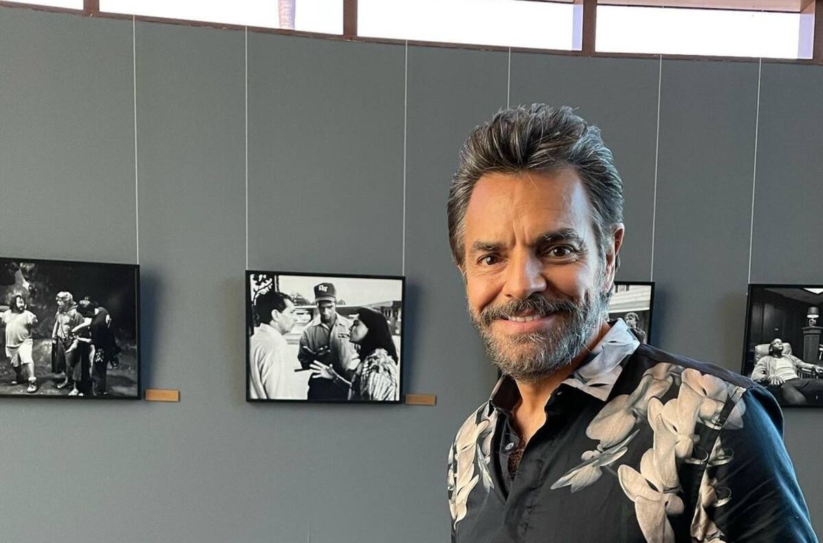 Eugenio Derbez celebra con su nieta que es un poco mayor que su hija
