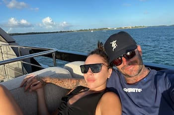 A lo ‘Top Gun’: Victoria y David Bekcham recrean emotiva escena de la película