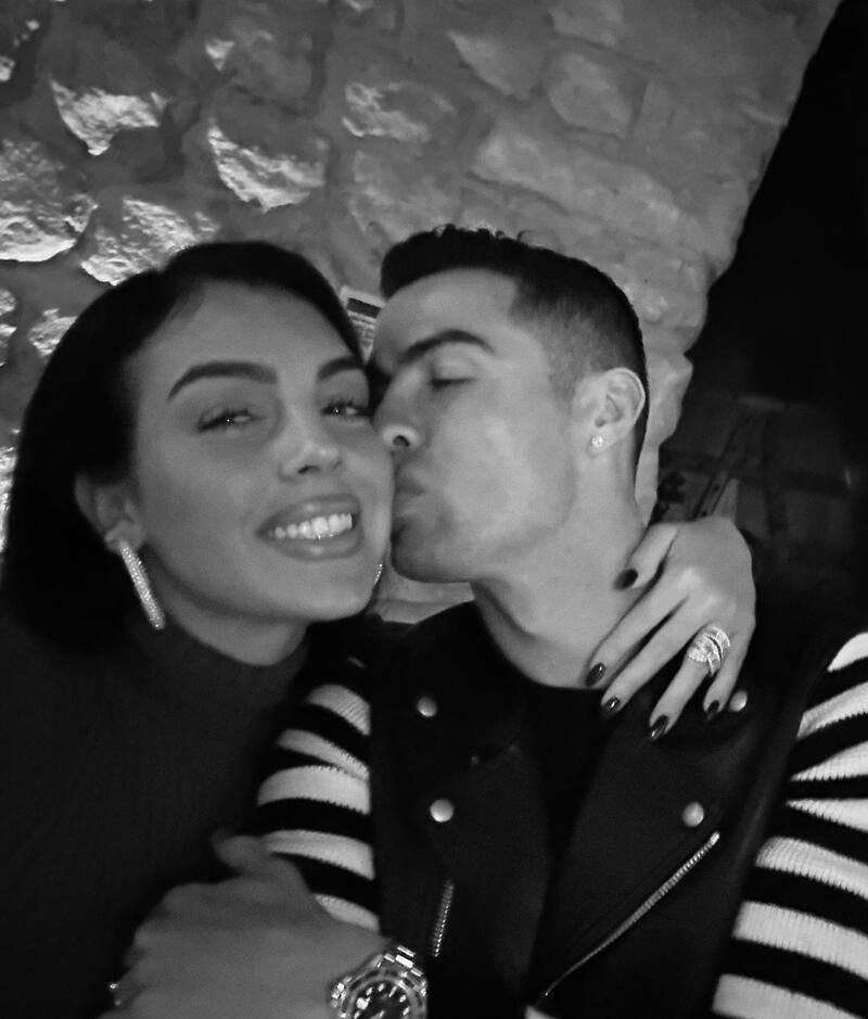 Georgina celebró los goles que metió Cristiano Ronaldo en su debut con el Al-Nassr - Créditos: Instagram