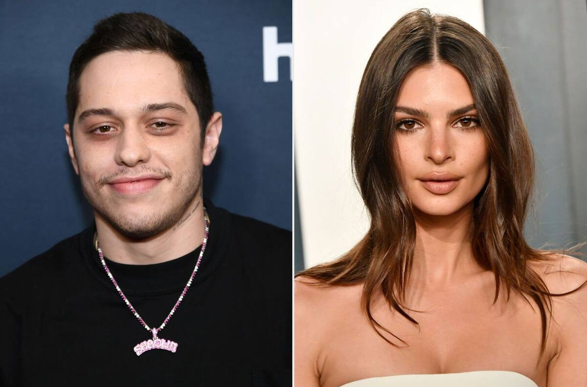 Emily y Ratajkowski y Pete Davidson asistieron juntos a una cena y una amiga de la modelo los delató