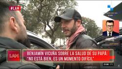 Benjamín Vicuña confirma delicado estado de salud de su padre: "No está bien"