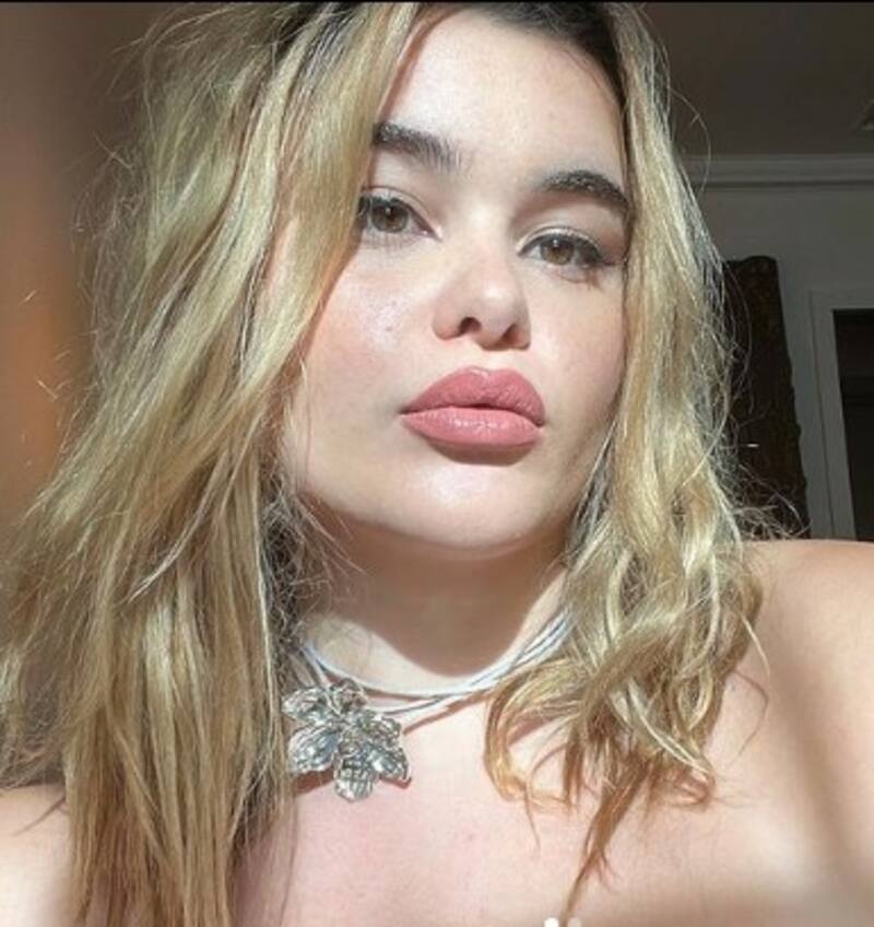 Barbie Ferreira se aleja llorando de la serie Euphoria La actriz y modelo estadounidense con raíces latinas. - Créditos: Instagram