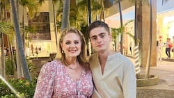 Erika Buenfil aclara si interfiere en la relación de su hijo Nicolás con su padre