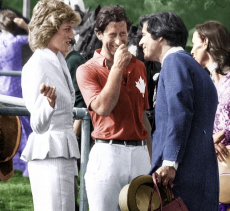 Oliver Hoare, el amante más discreto de la princesa Diana - Créditos: Instagram