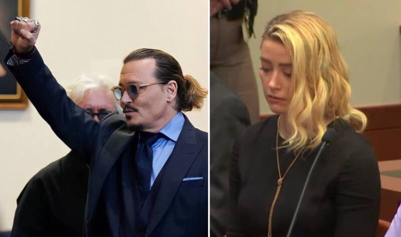 Amber Heard reacciona a mensaje de Johnny Depp - Créditos: TWITTER