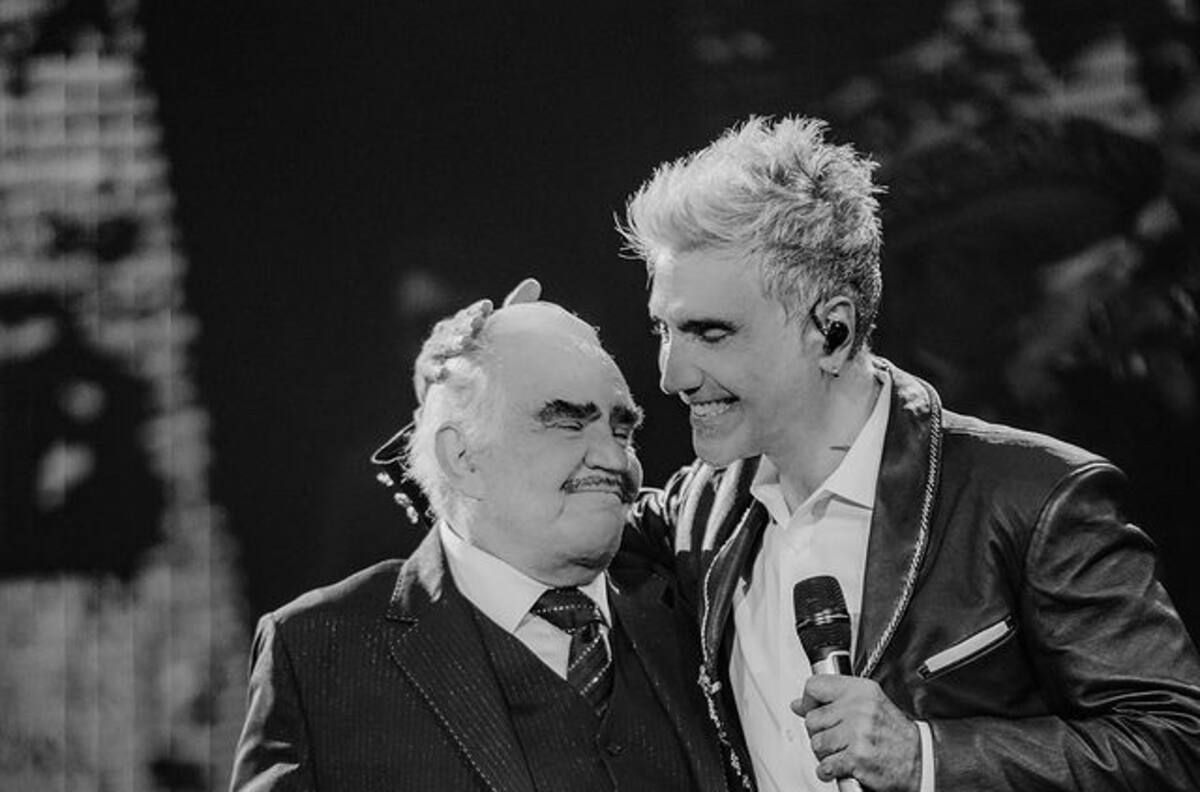 Alejandro Fernández está desconsolado por la salud de su papá