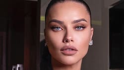 De esta original manera Adriana Lima reveló el sexo de su bebé