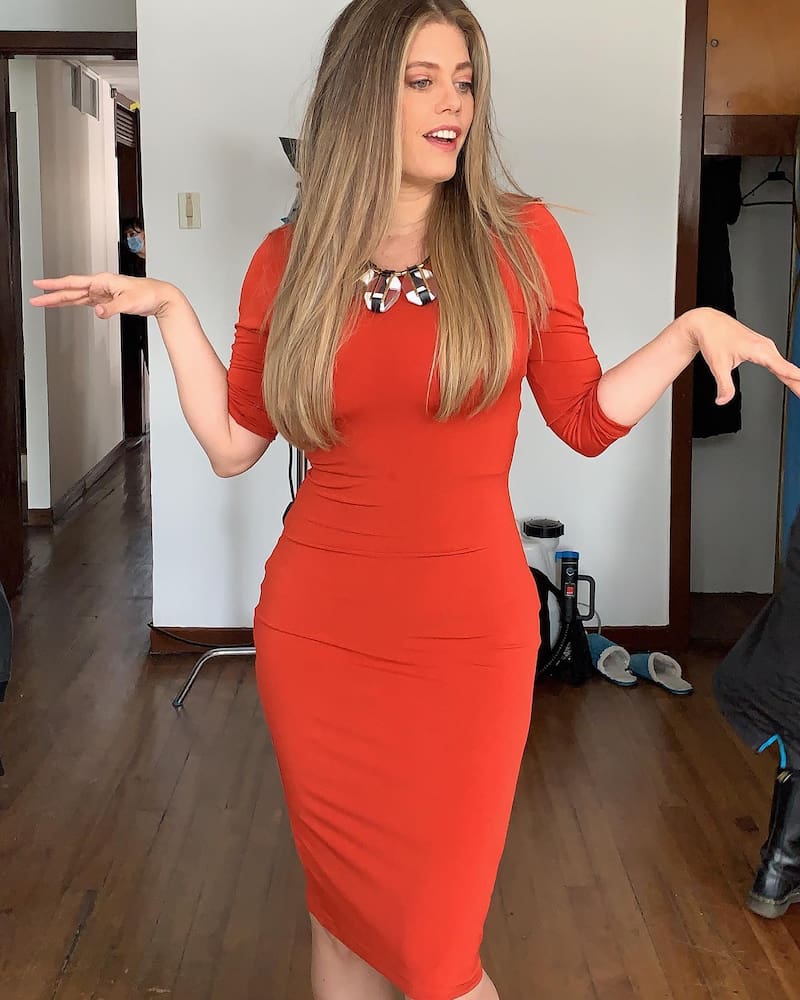 La recordada "peliteñida" viajó a Guatemala a una actividad como creadora de contenidos.