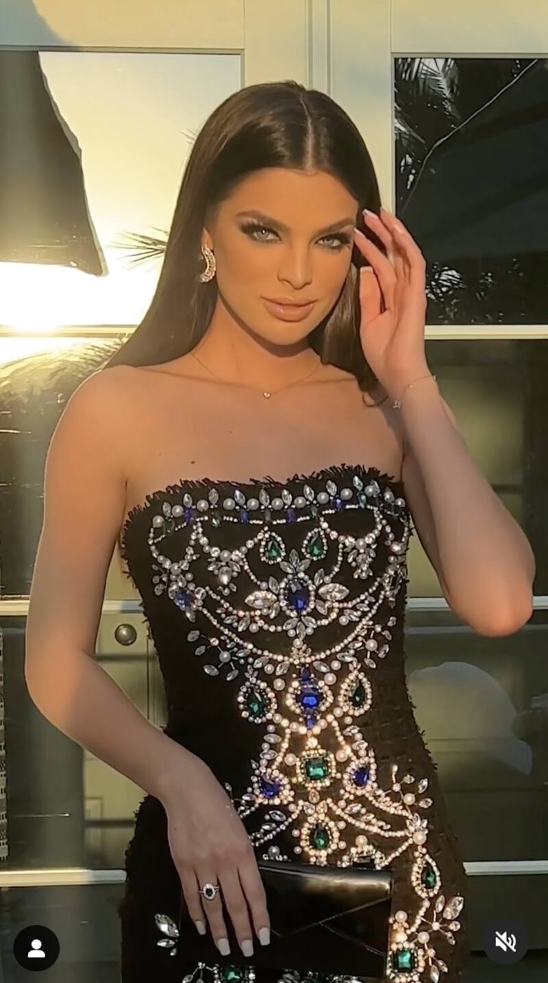 Nadia Ferreira portó un impresionante vestuario bordado con más de 60 mil cristales Swarovski - Créditos: Instagram