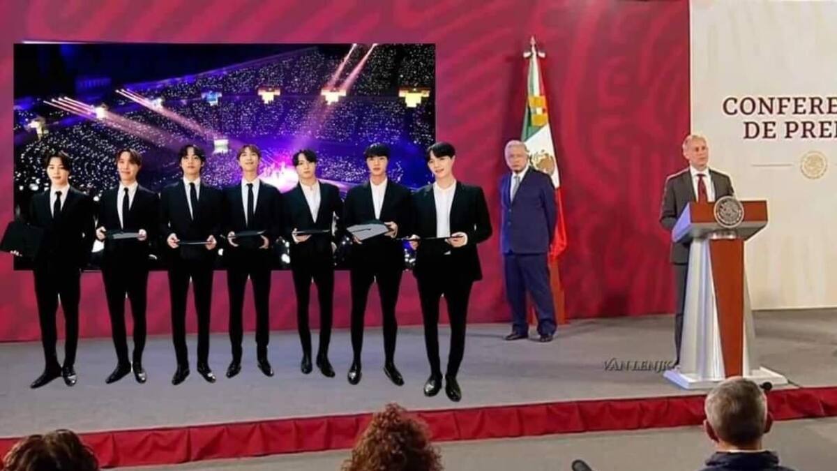 ARMY’s mexicanas aseguran que BTS estará en Palacio Nacional; aquí la teoría