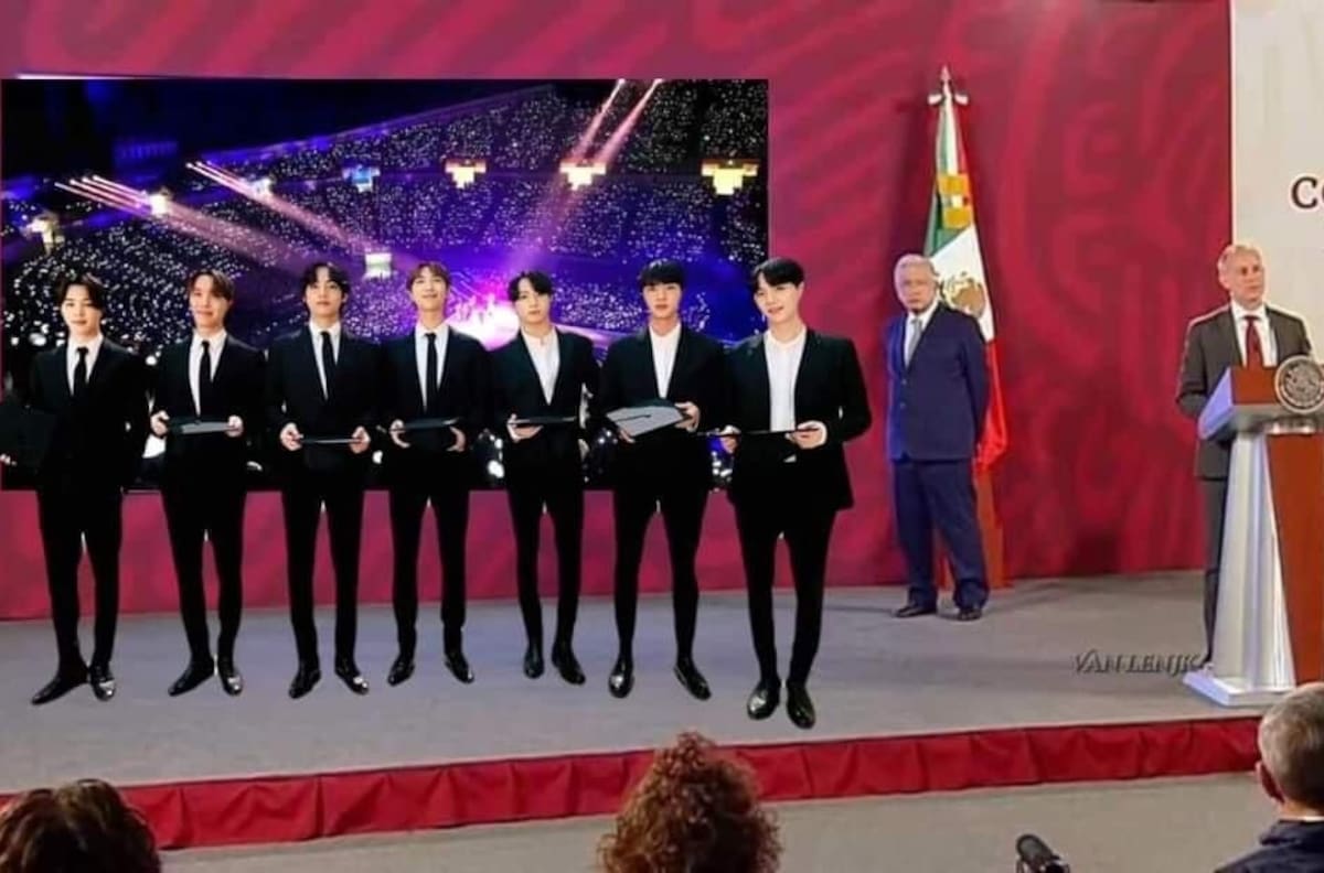 ARMY’s mexicanas aseguran que BTS estará en Palacio Nacional; aquí la teoría