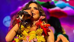 Gloria Trevi presume cuerpazo tras accidente sobre el escenario