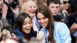 Kate Middleton vivió tenso momento cuando una fan la agarró por el cabello para una selfie